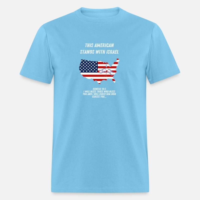This American Stands With Israel Bible Christian