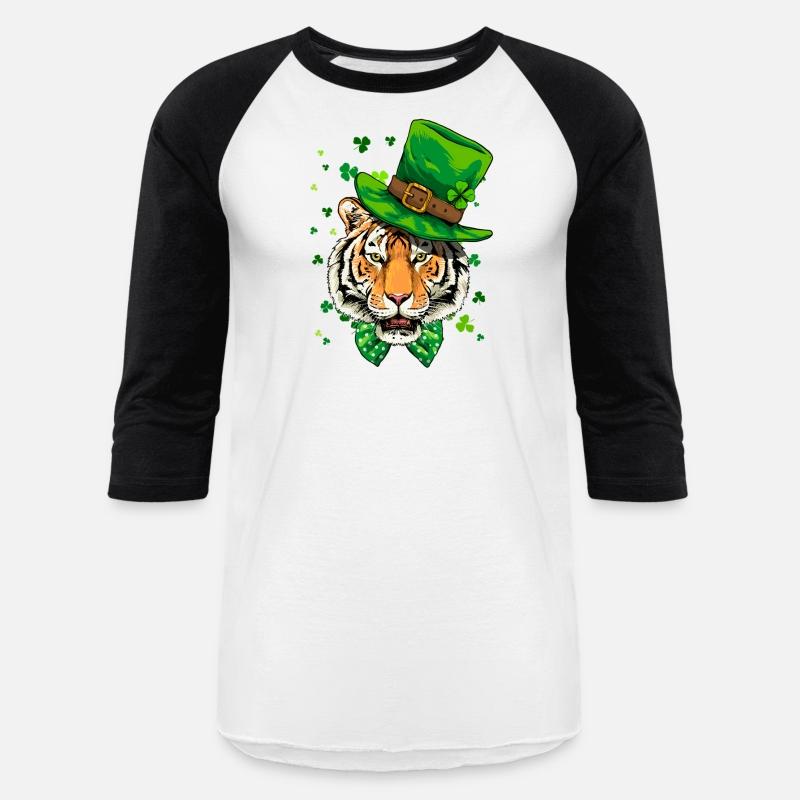Tiger Leprechaun St Patric Day Shamrock