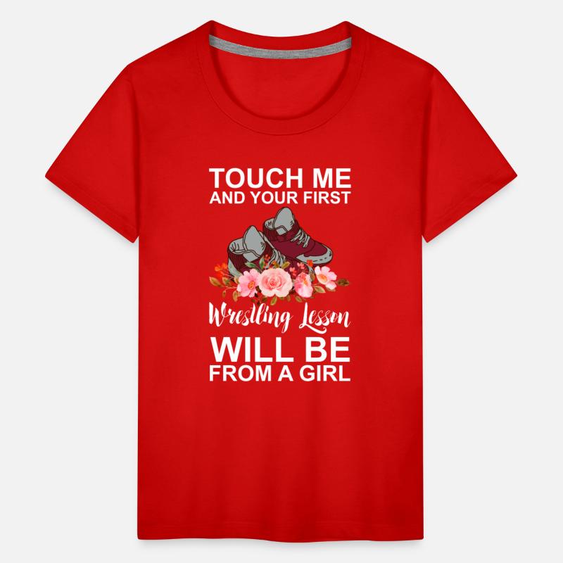 touch me and your first WRESTLING LESSON