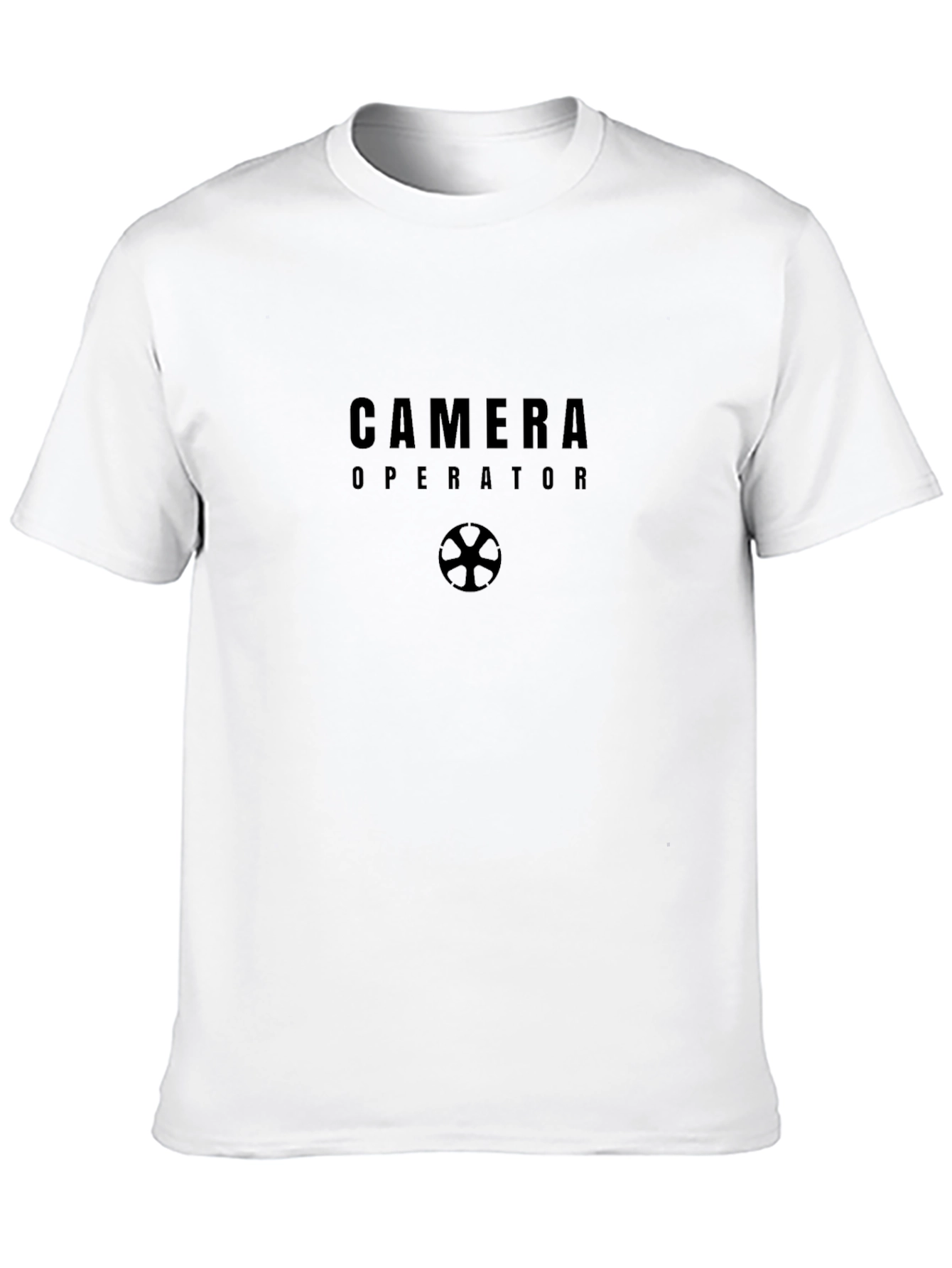 Camera Operator Crew Black T-Shirt