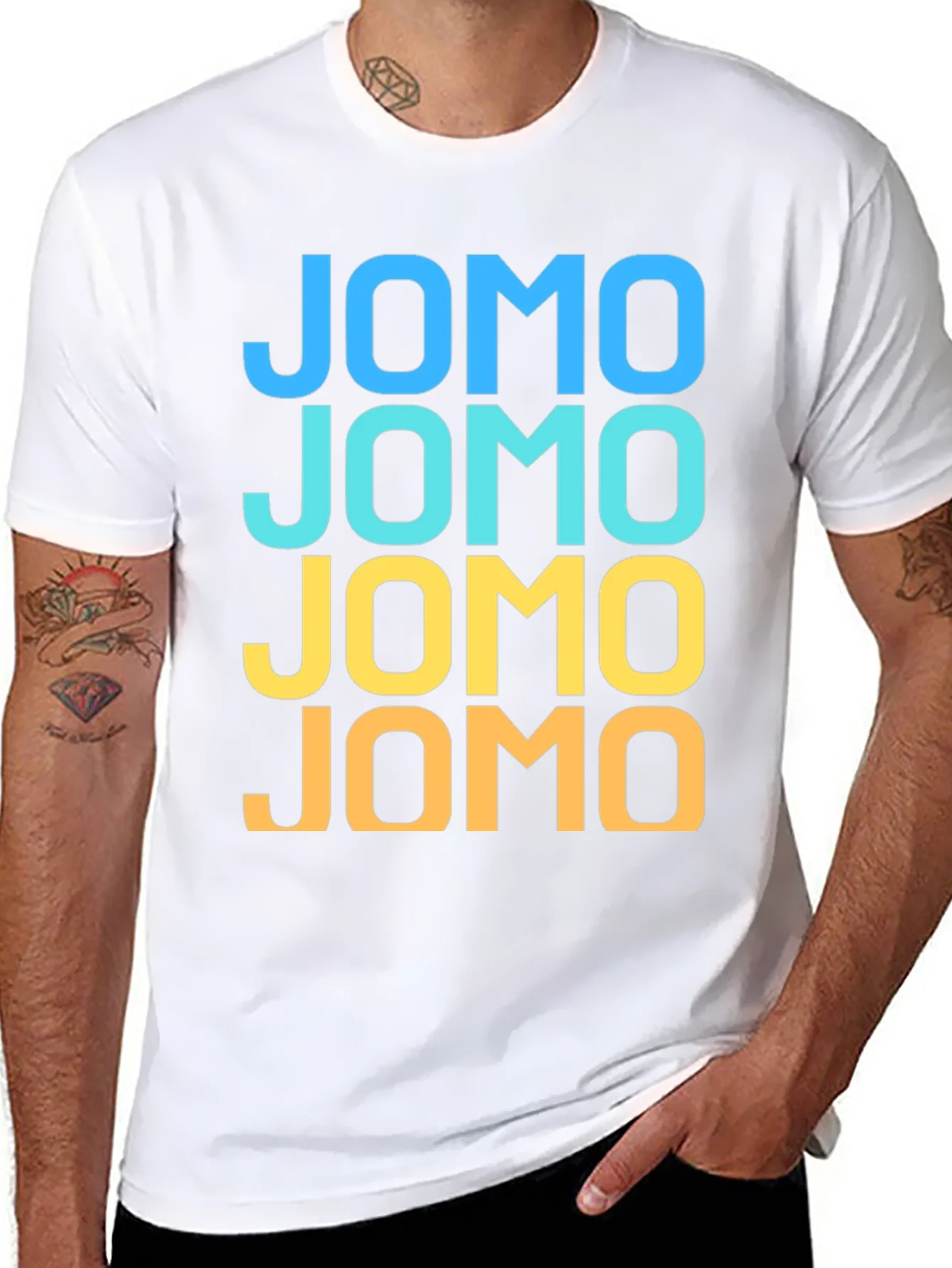 JOMO Graphic Tee - Black T-Shirt
