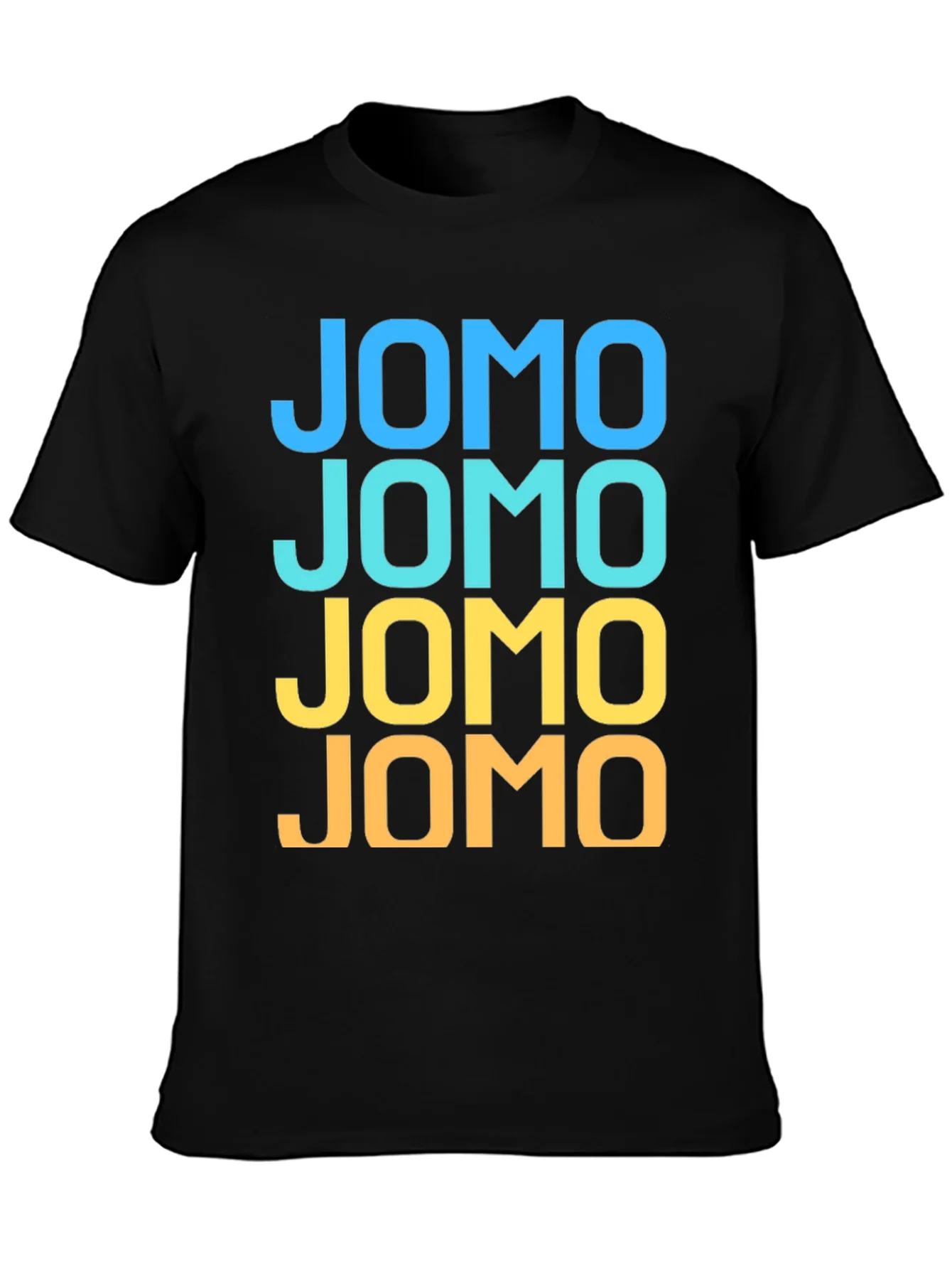 JOMO Graphic Tee - Black T-Shirt