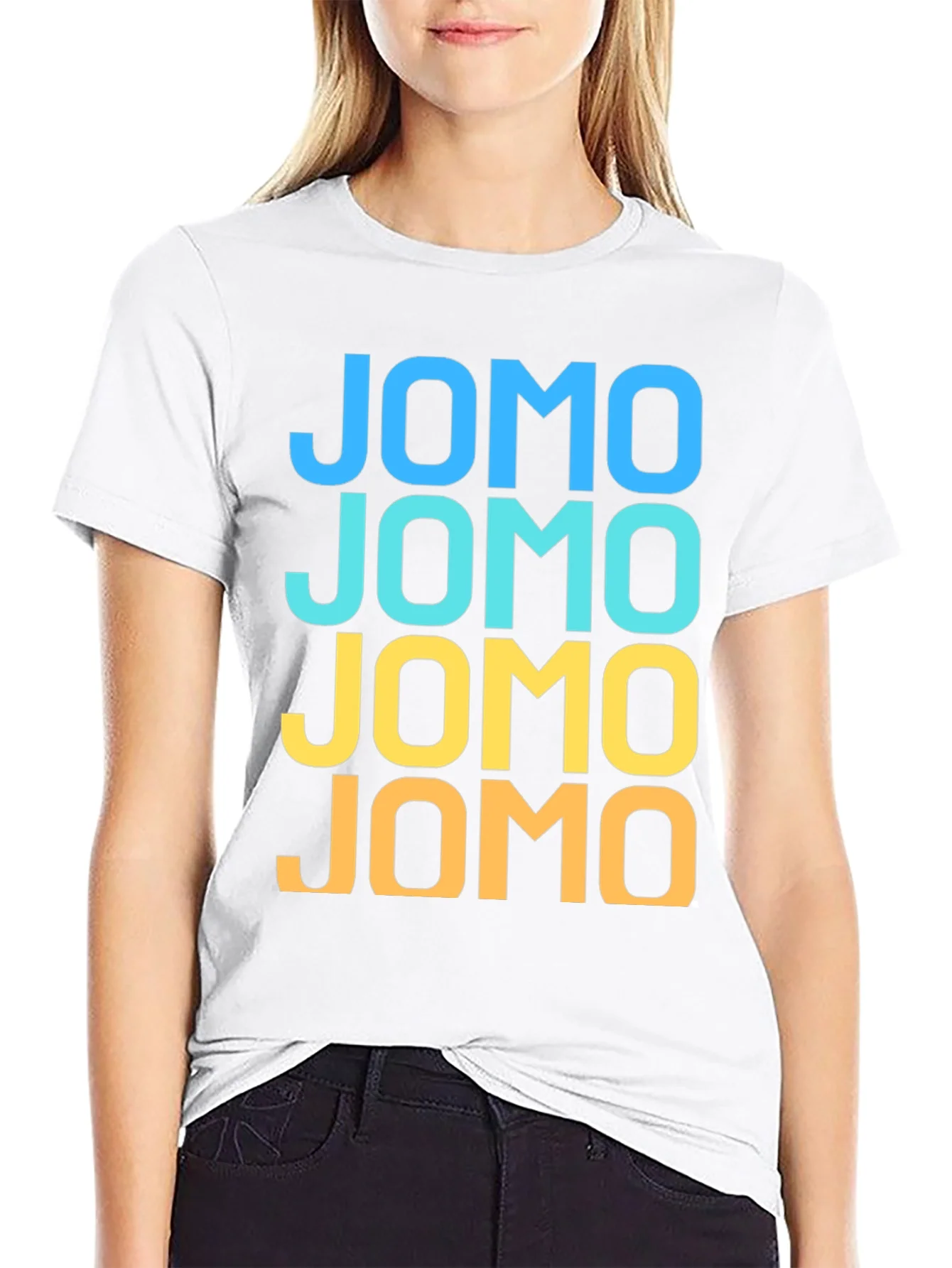 JOMO Graphic Tee - Black T-Shirt