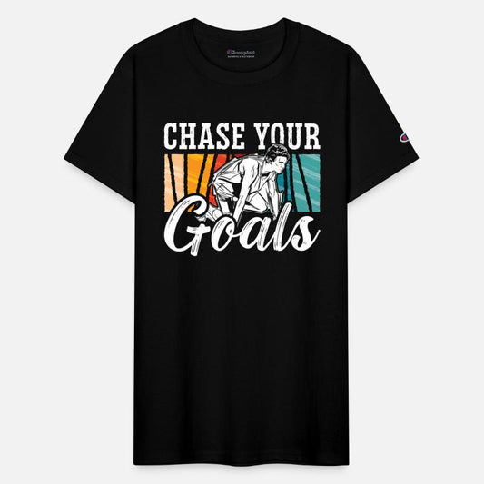 Track And Field Chase Your Goals Retro Sprinting