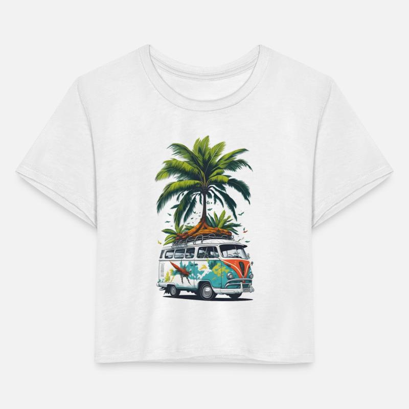Travel car caravan summer sea