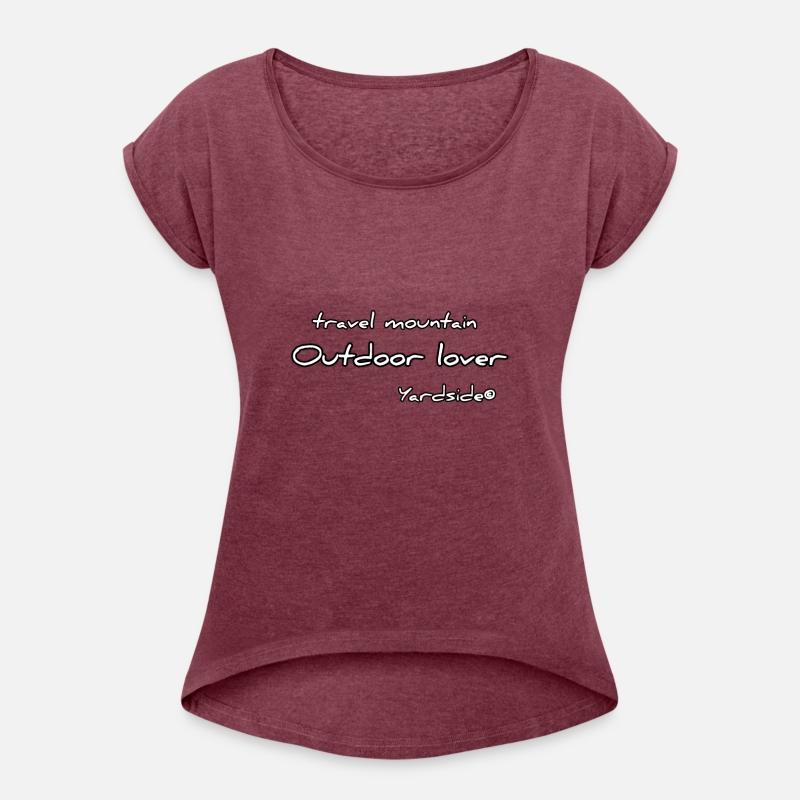 travel mountain Outdoor lover Yardside font logo