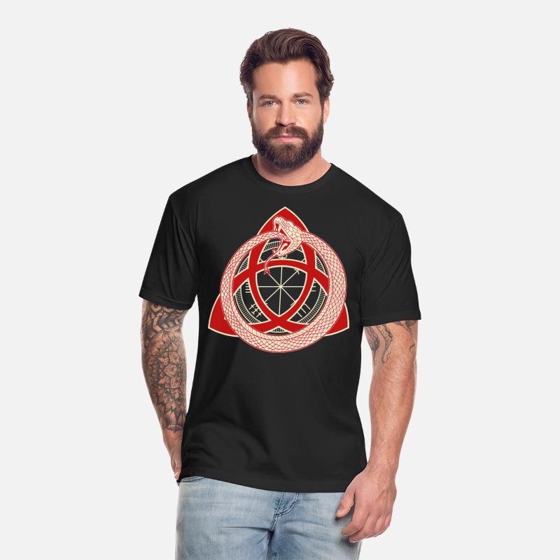 Triquetra Ouroboros Vegvisir Knot Cyclical Nature