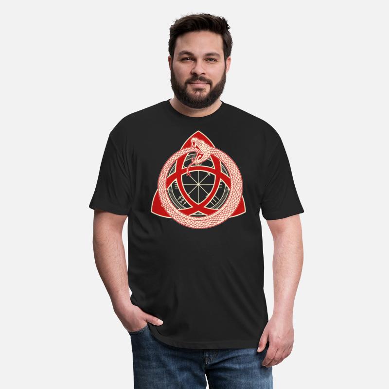 Triquetra Ouroboros Vegvisir Knot Cyclical Nature
