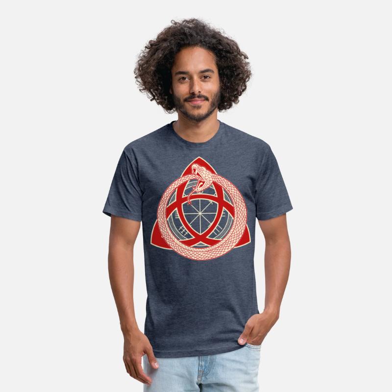 Triquetra Ouroboros Vegvisir Knot Cyclical Nature