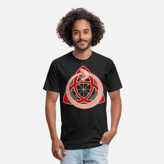 Triquetra Ouroboros Vegvisir Knot Cyclical Nature