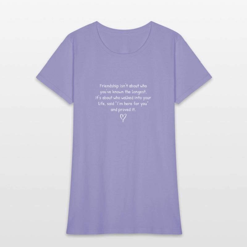 True Friendship Quote Heartfelt Message Gift Idea