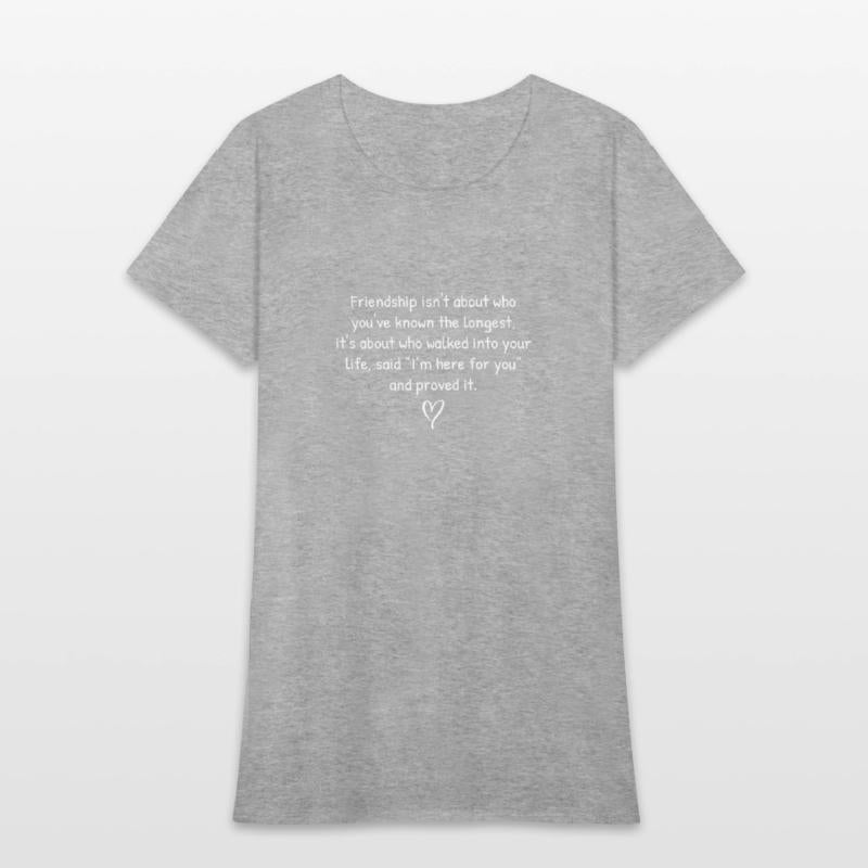 True Friendship Quote Heartfelt Message Gift Idea