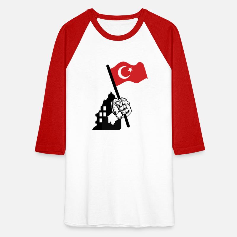 Turkey flag hand