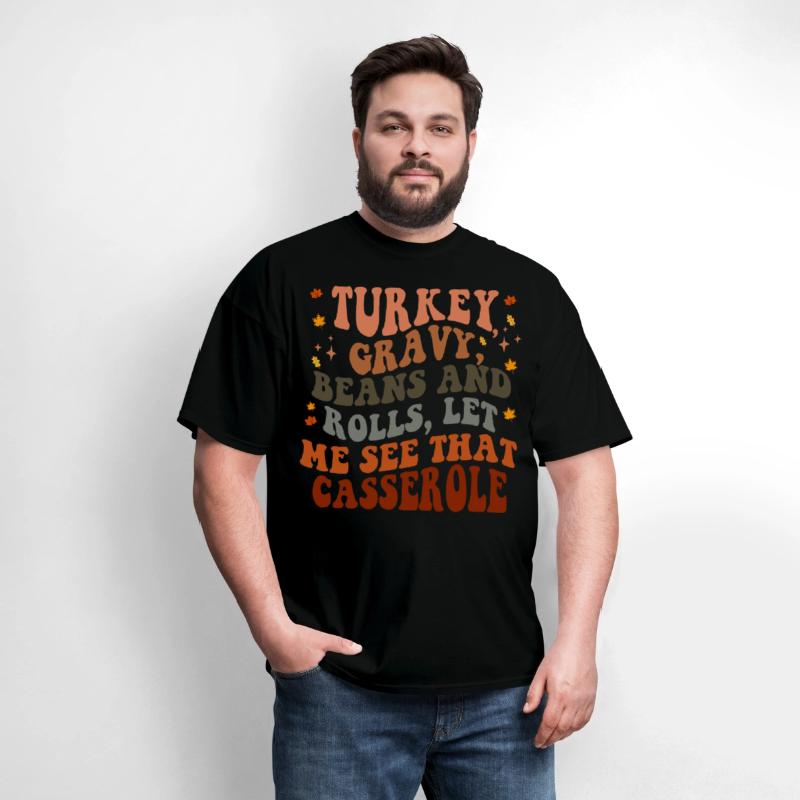 Turkey Gravy Beans And Rolls Let Me See That Casse