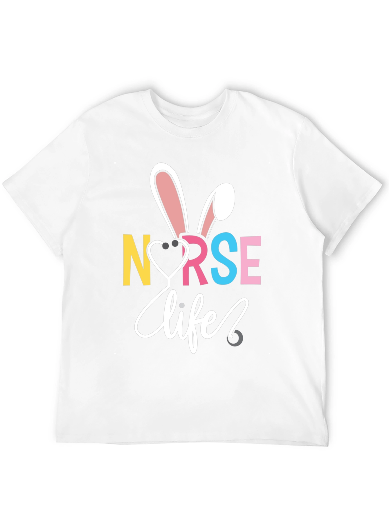Nurse Life Easter Bunny T-Shirt