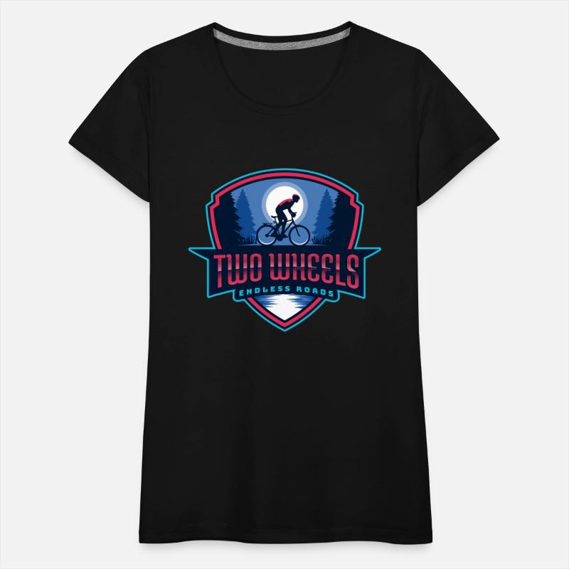 Two wheels endless roads biking adventure