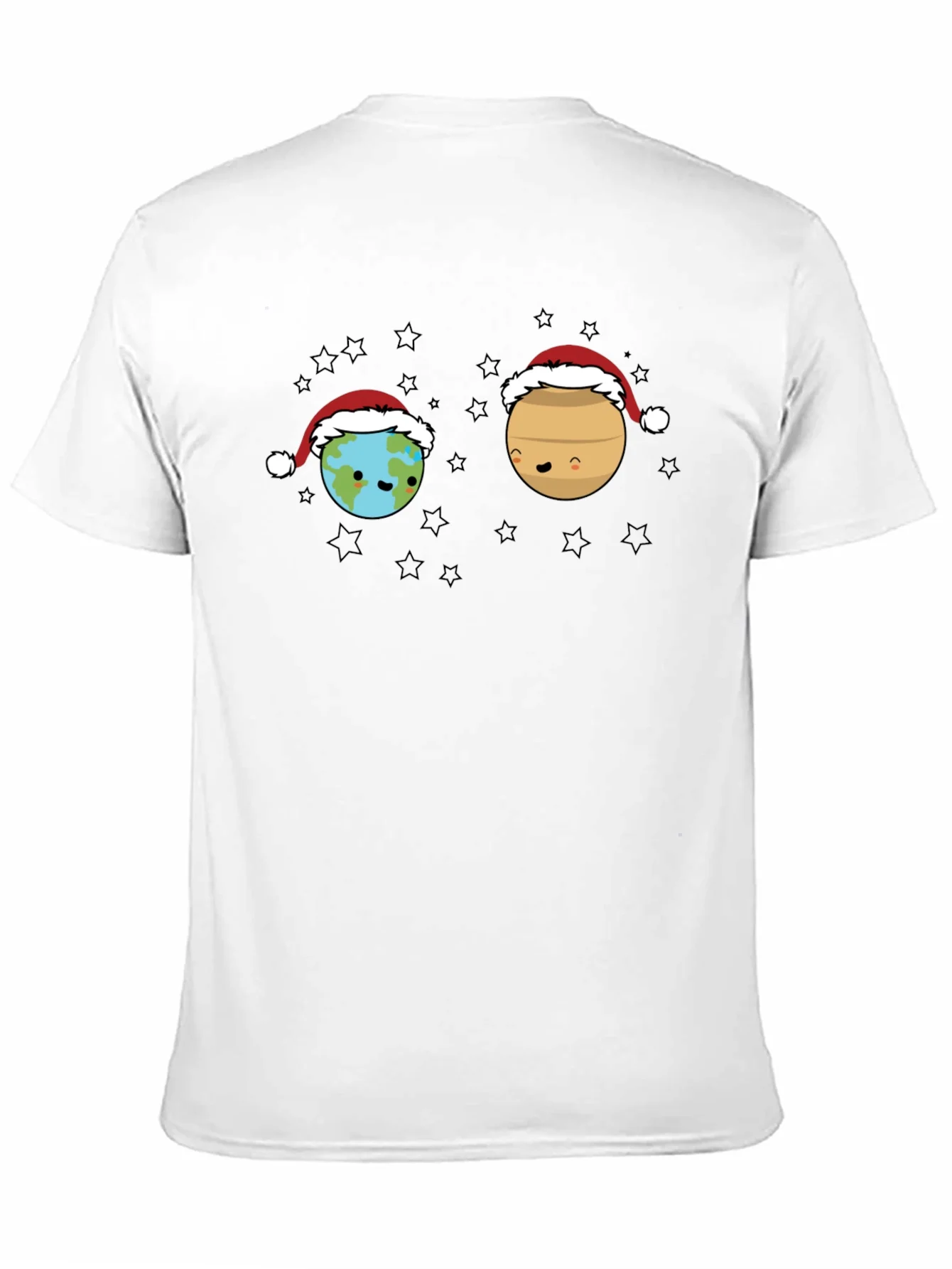 Planet Earth Santa T-Shirt
