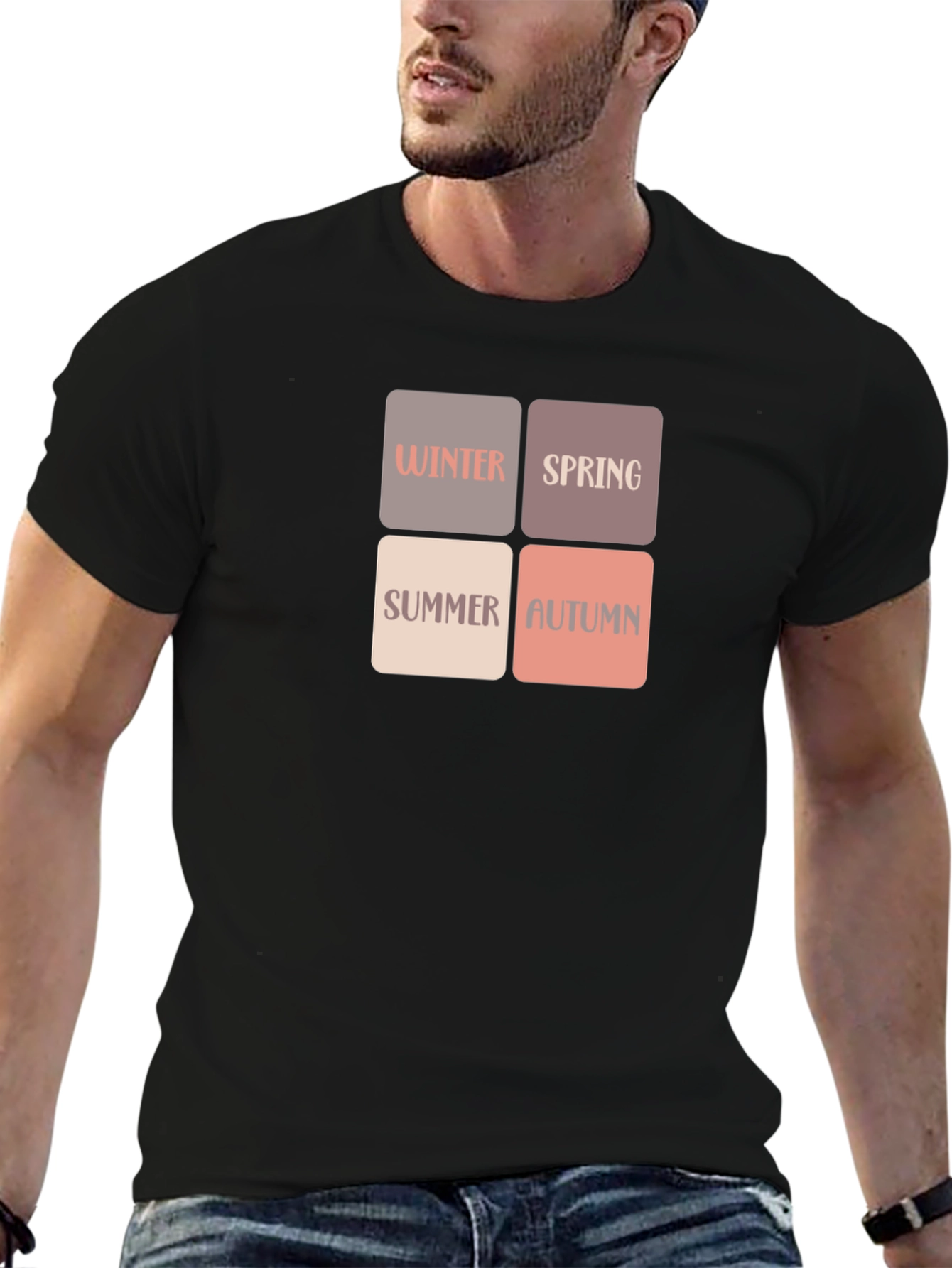 Seasons T-Shirt: Winter Spring Summer Autumn