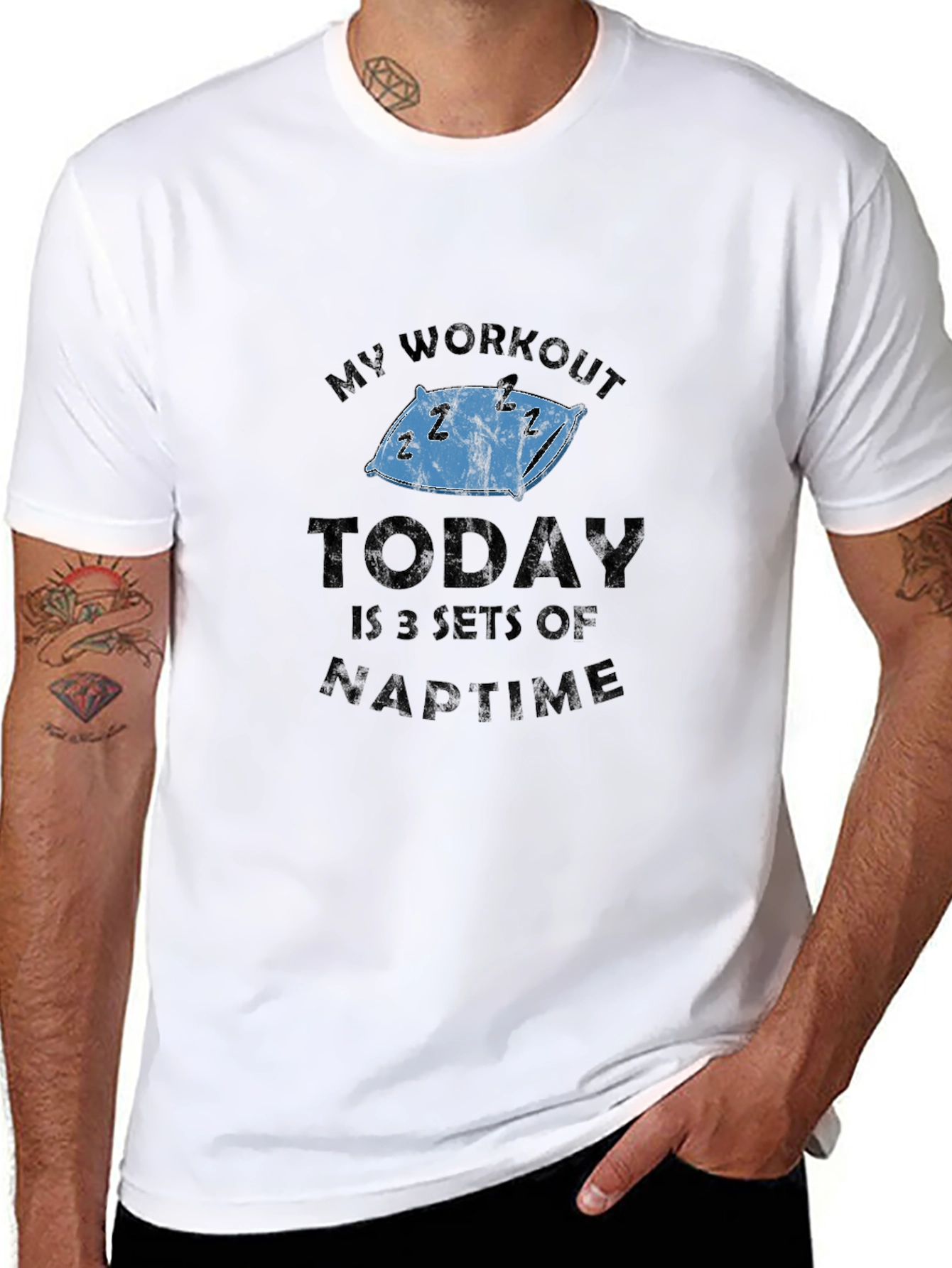 Funny Workout Naptime T-Shirt