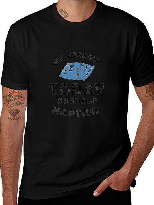 Funny Workout Naptime T-Shirt