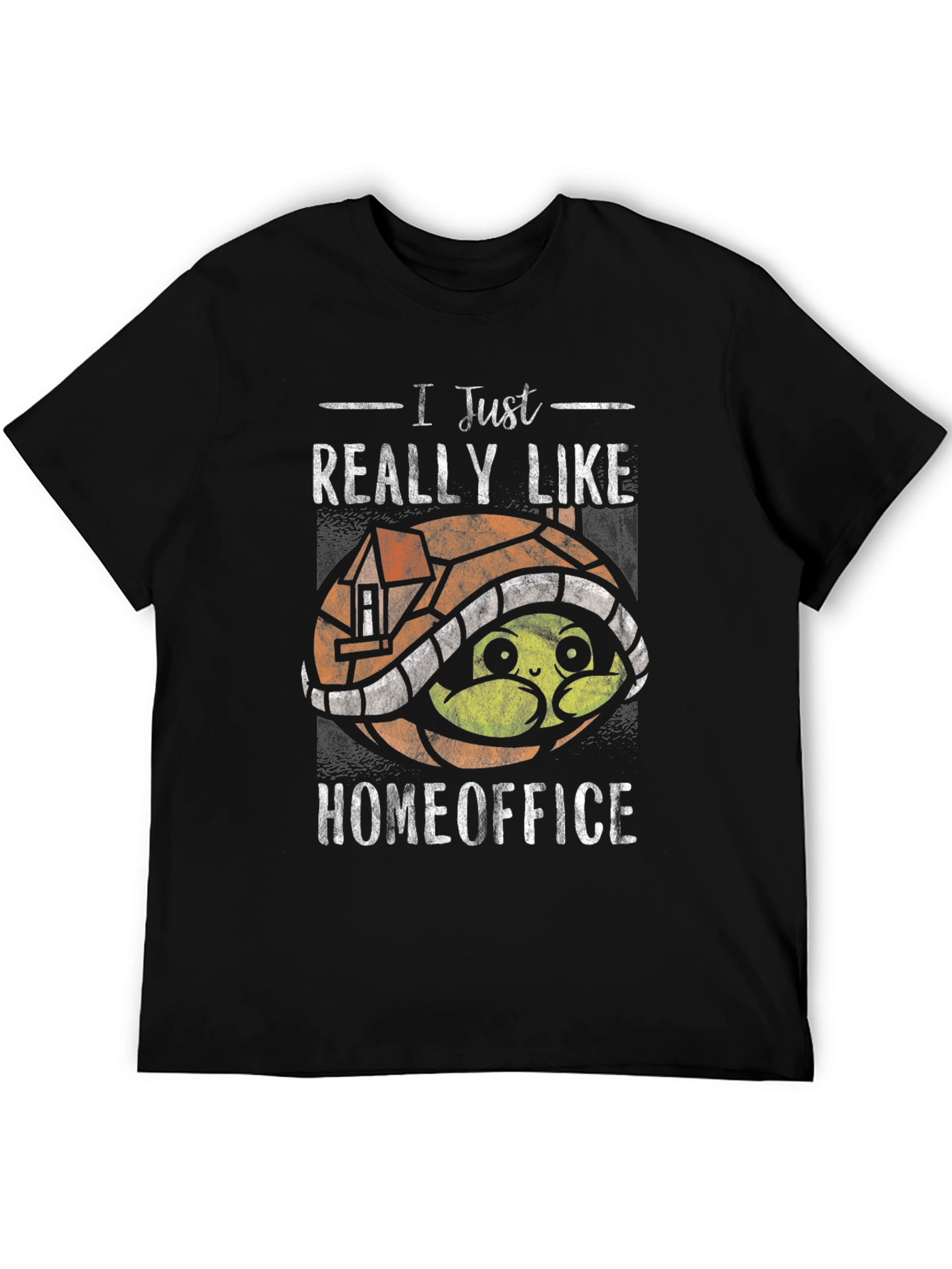 Home Office Turtle T-Shirt