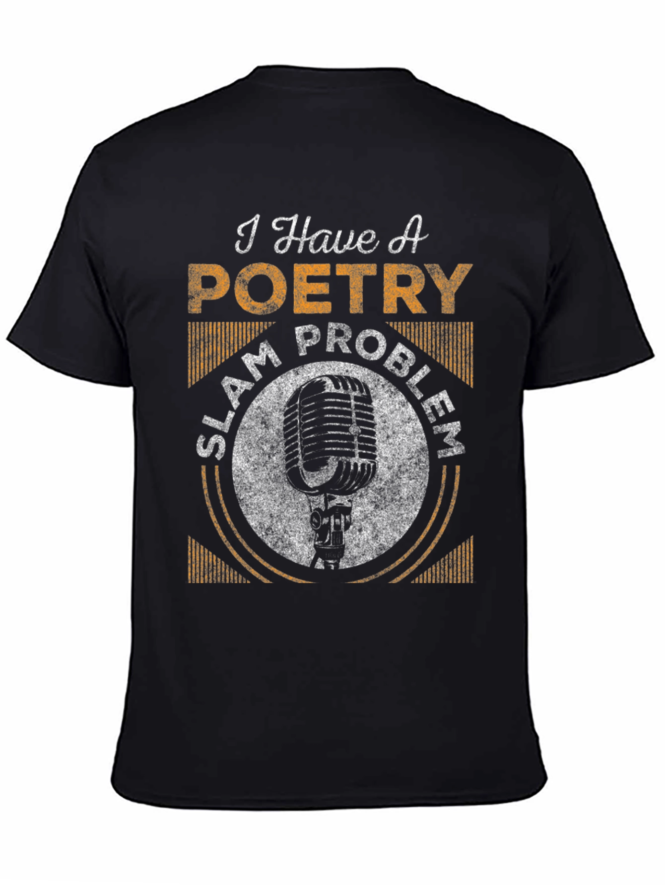 Poetry Slam Problem Graphic T-Shirt