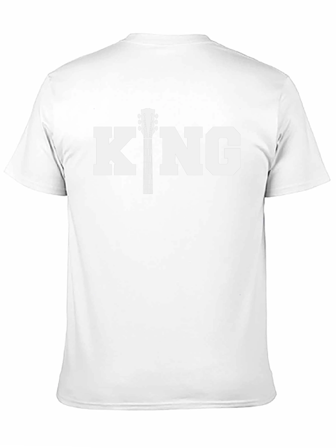 King Guitar Tee - Black Unisex T-Shirt