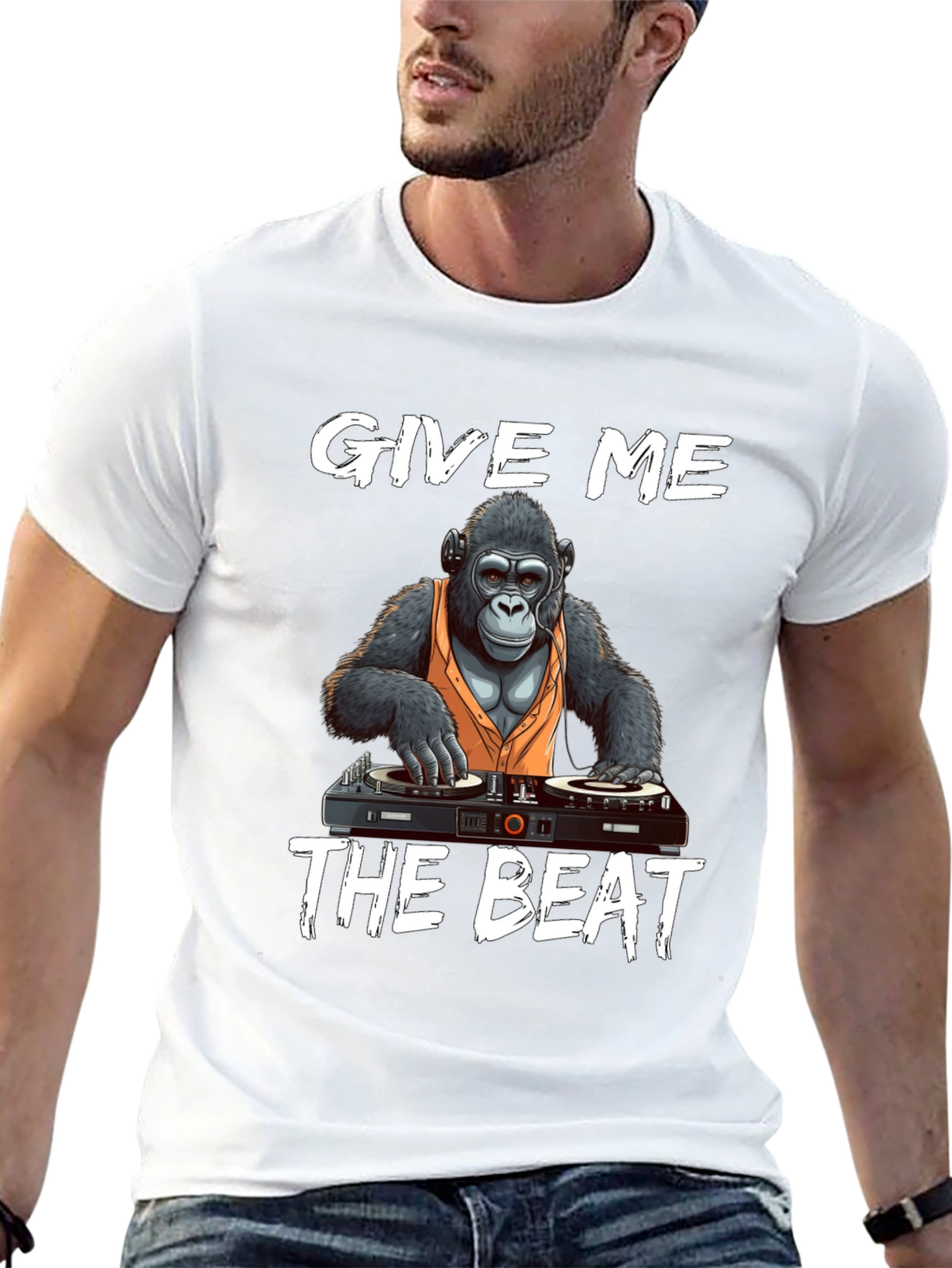 DJ Gorilla Graphic T-Shirt