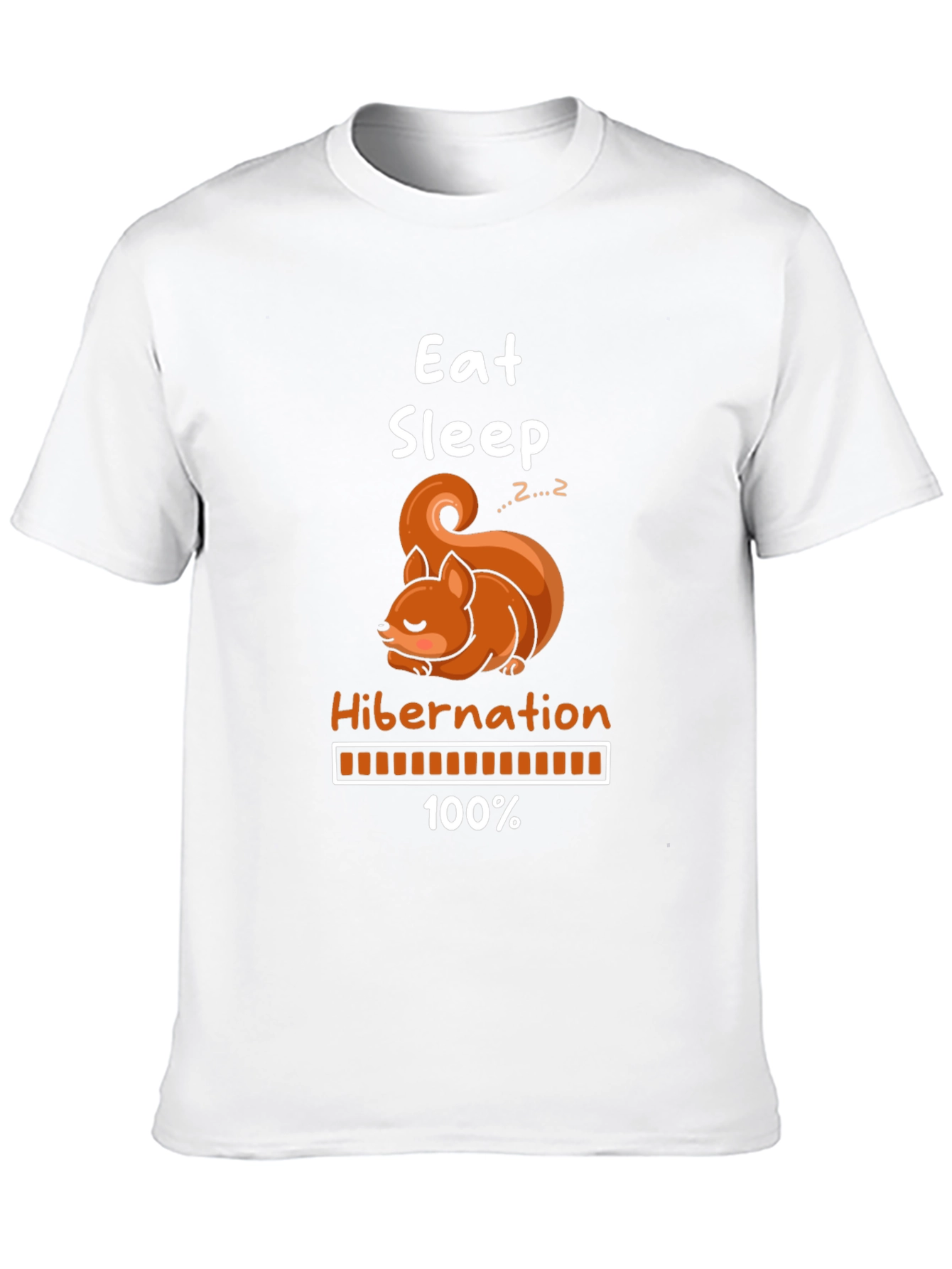 Eat Sleep Hibernation Squirrel T-Shirt