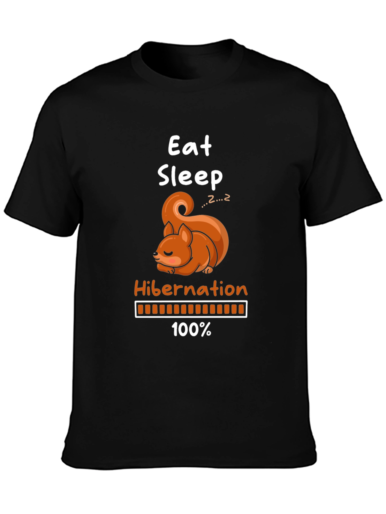 Eat Sleep Hibernation Squirrel T-Shirt