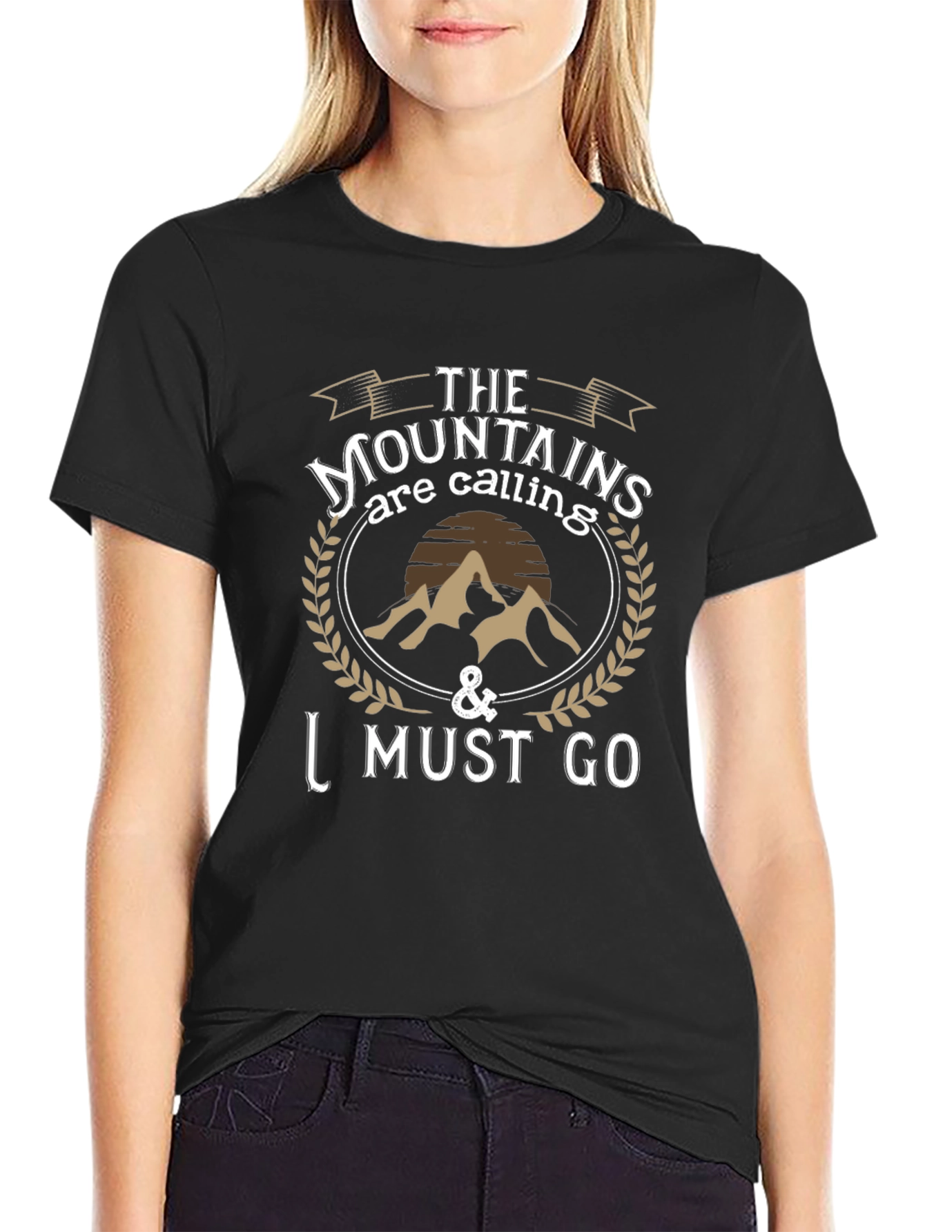 The Mountains are Calling T-Shirt - Adventure Awaits!