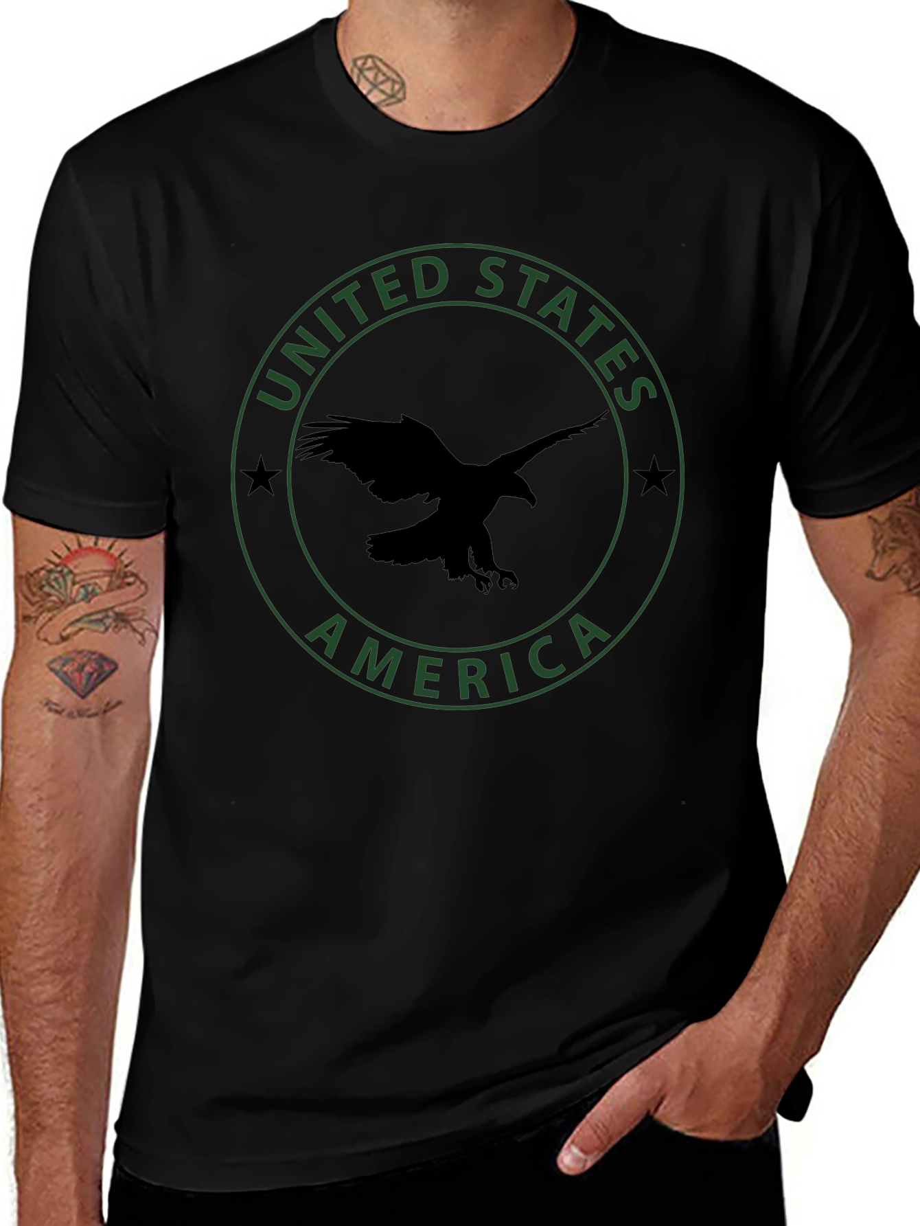 United States Eagle Graphic T-Shirt