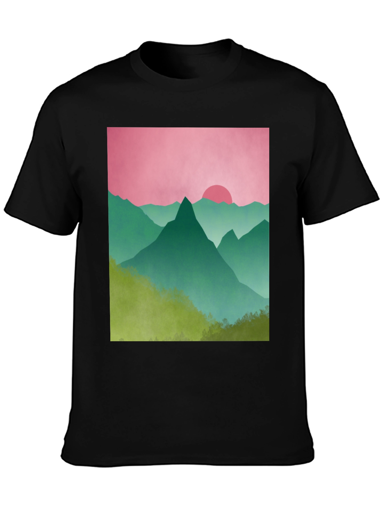 Sunset Mountain Graphic Tee