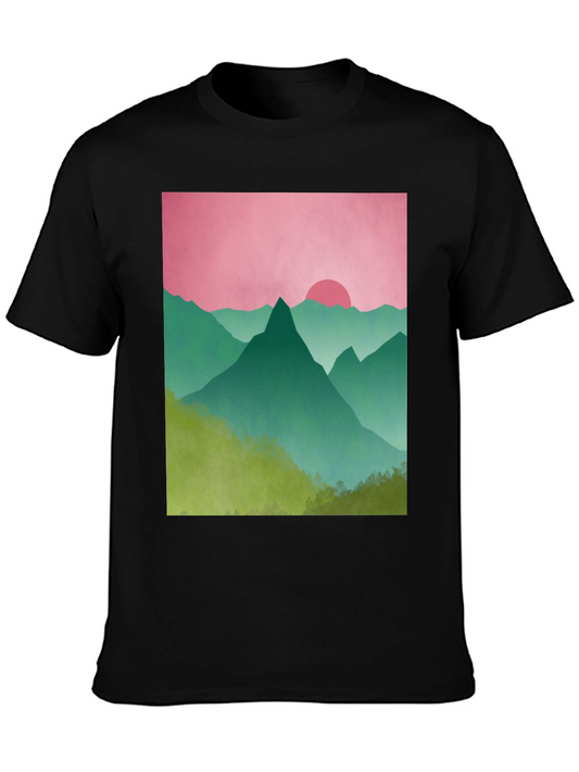 Sunset Mountain Graphic Tee