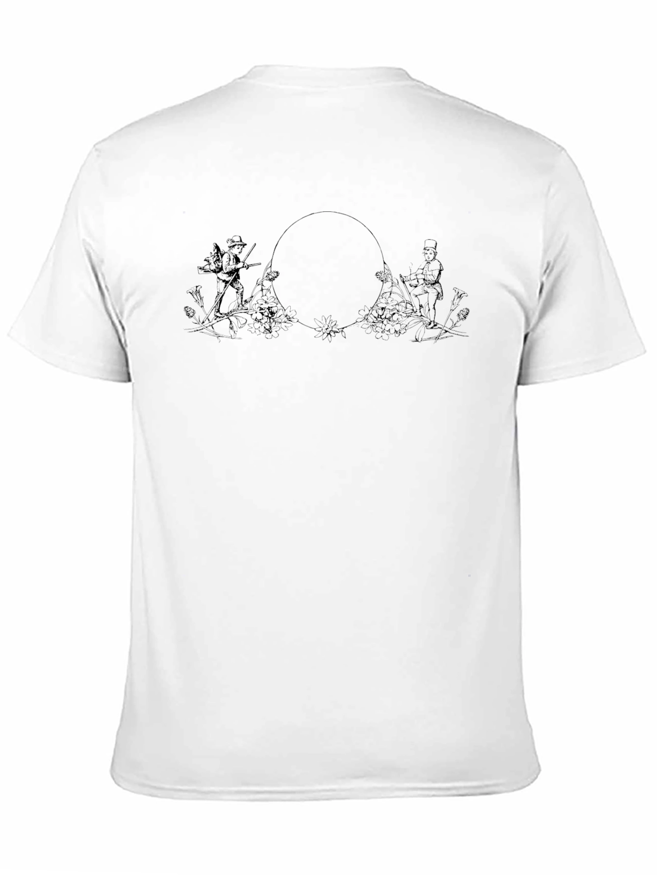 Mens Graphic Black T-Shirt