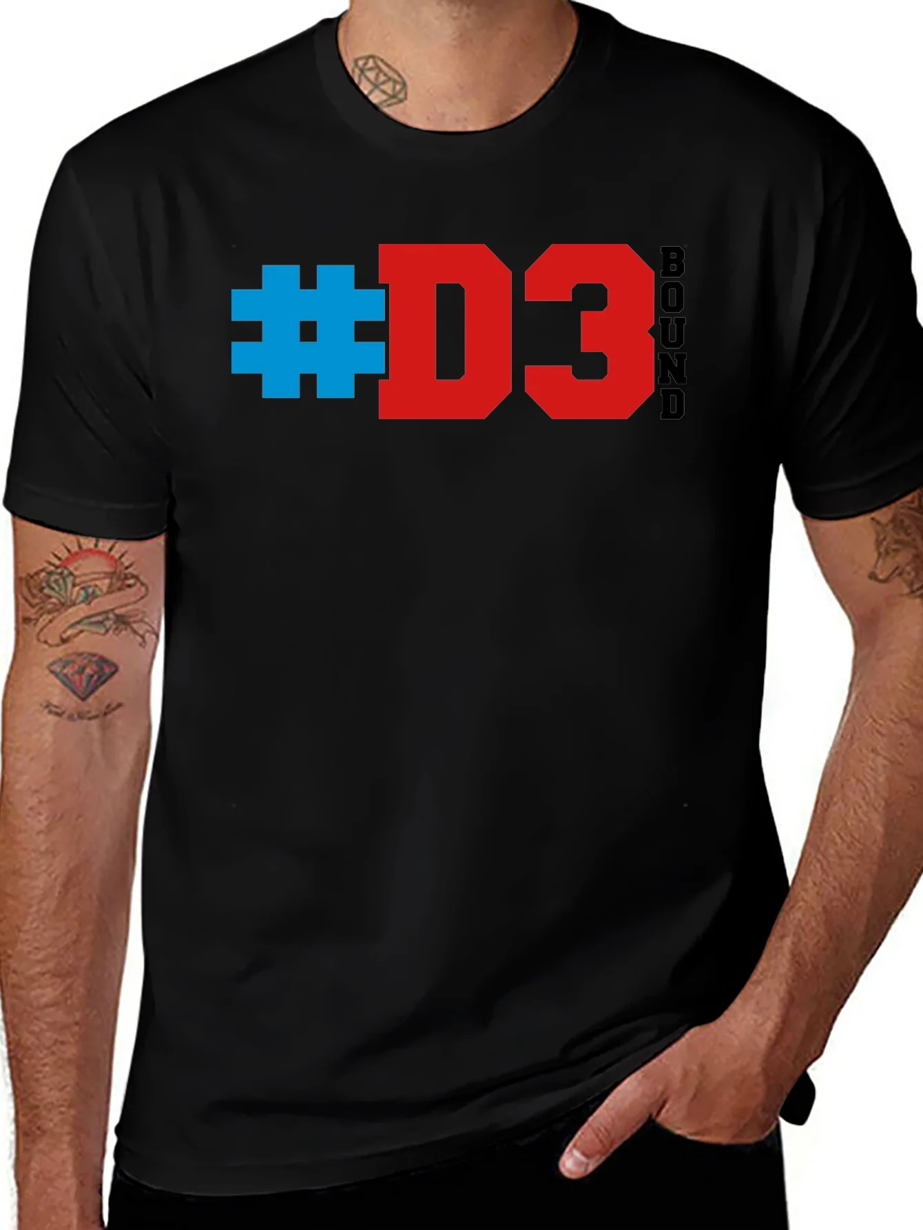 #D3 Bound T-Shirt - College Sports Fan Apparel