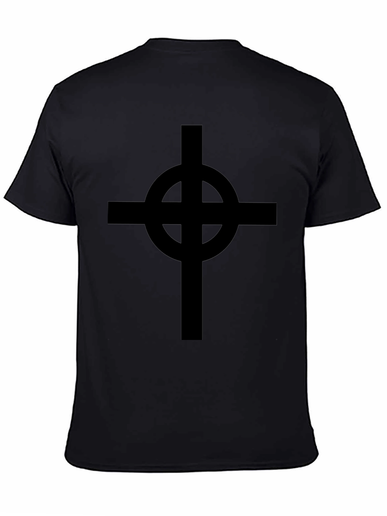 Celtic Cross Black T-Shirt
