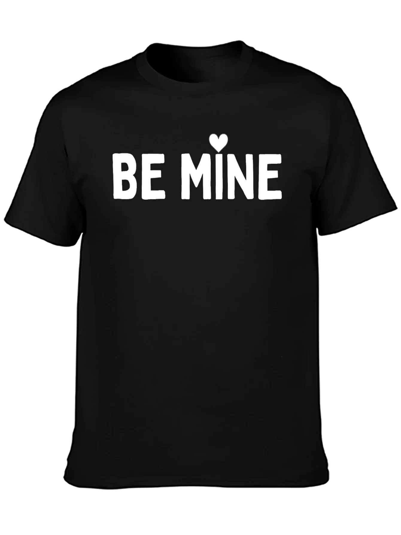 Be Mine Heart Graphic Tee - Valentines Day Gift