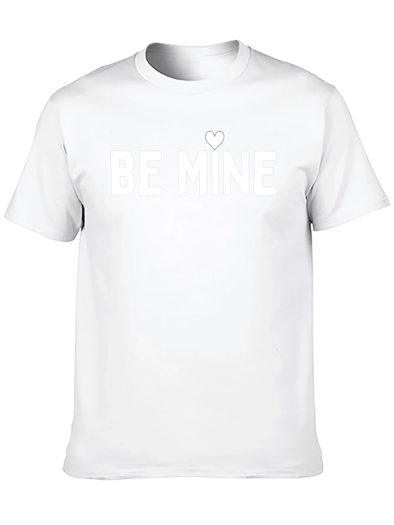 Be Mine Heart Graphic Tee - Valentines Day Gift