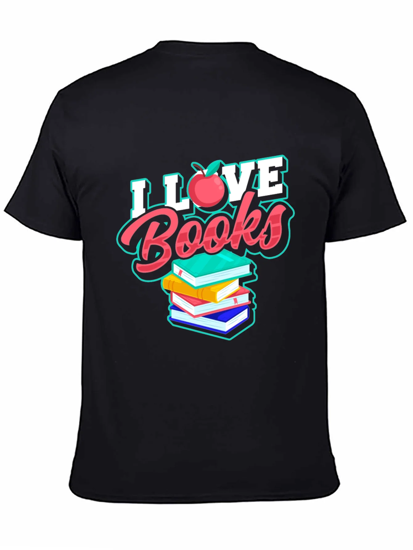 I Love Books T-Shirt - Unisex Design