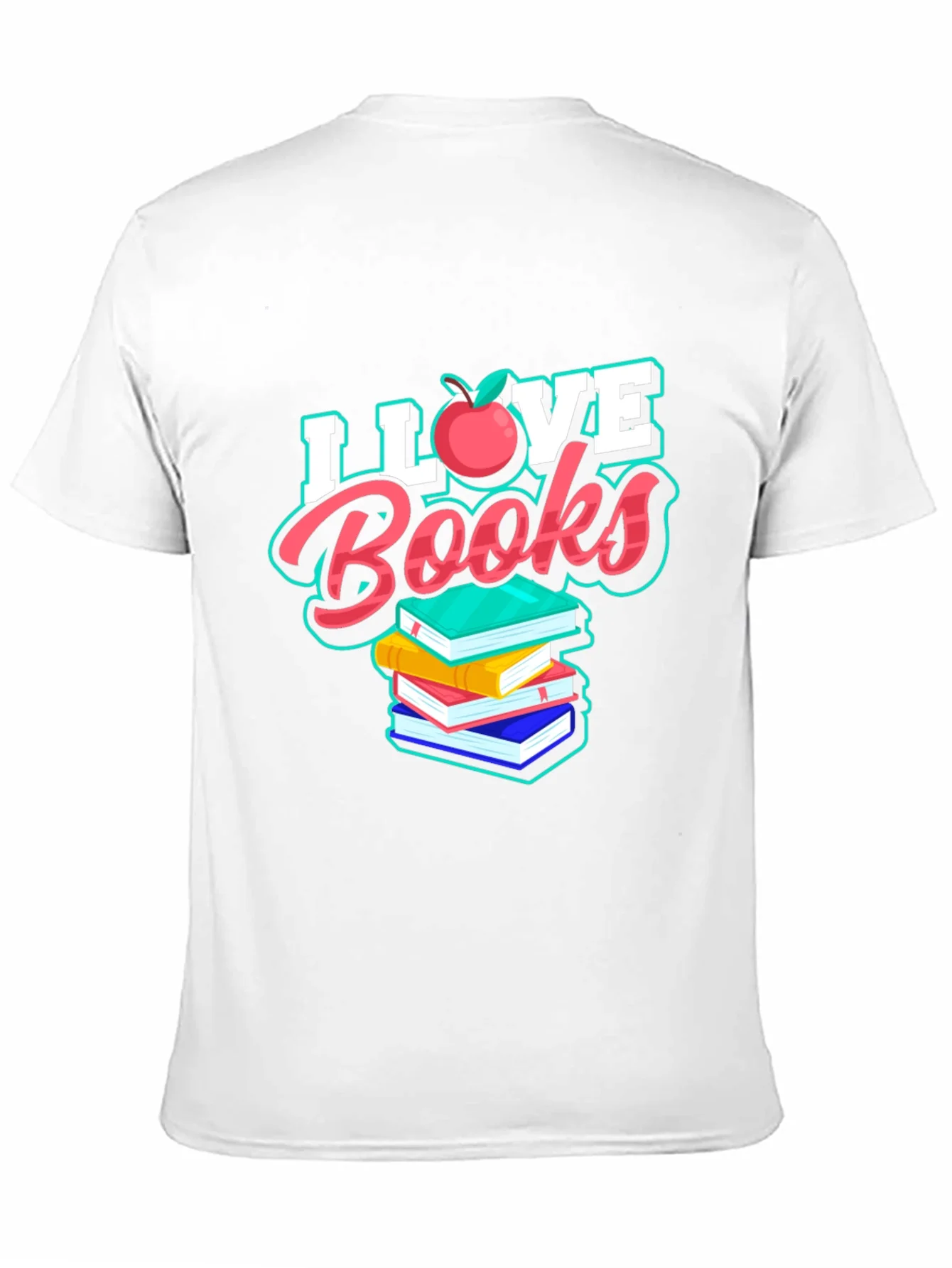 I Love Books T-Shirt - Unisex Design