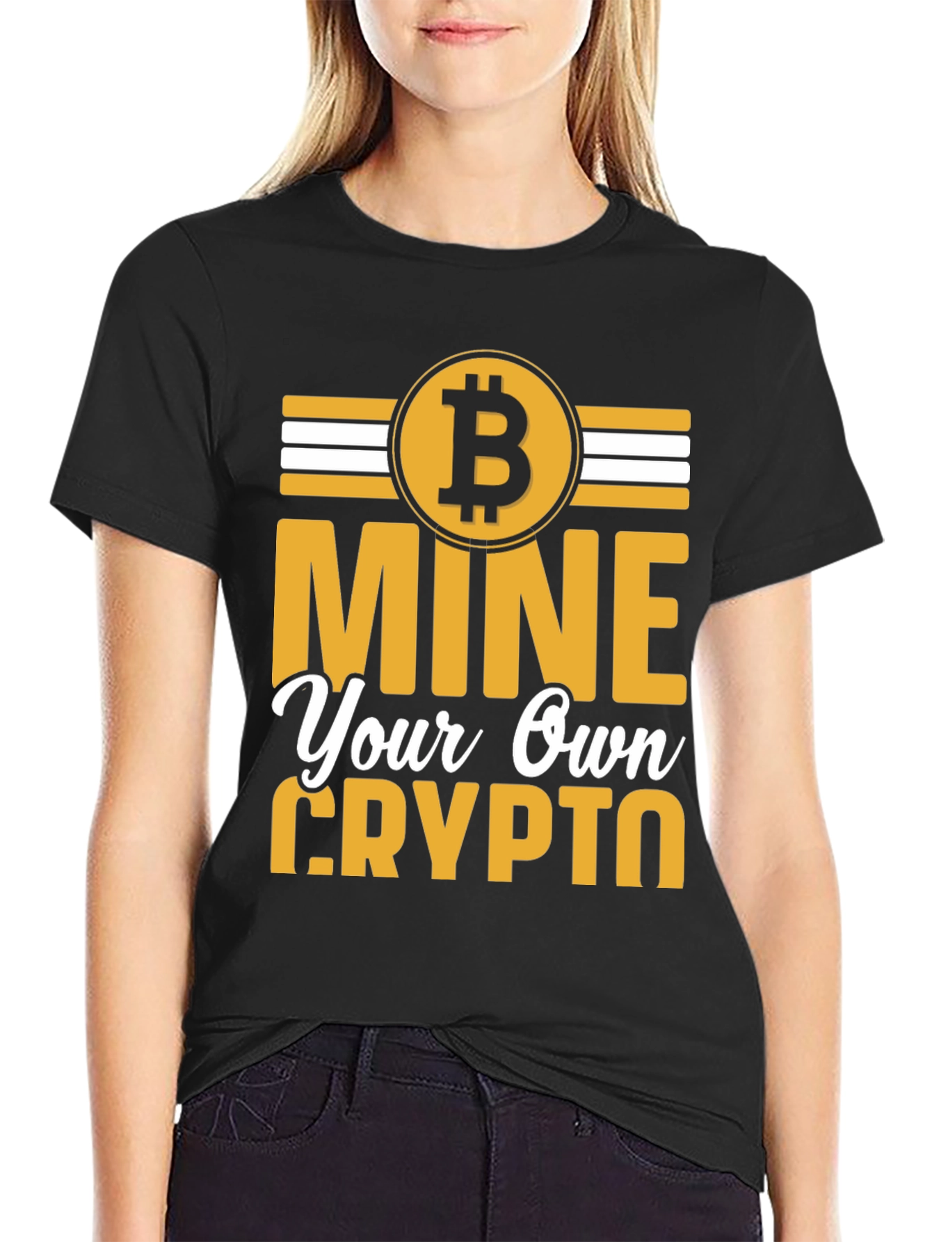 Mine Your Own Crypto Black T-Shirt