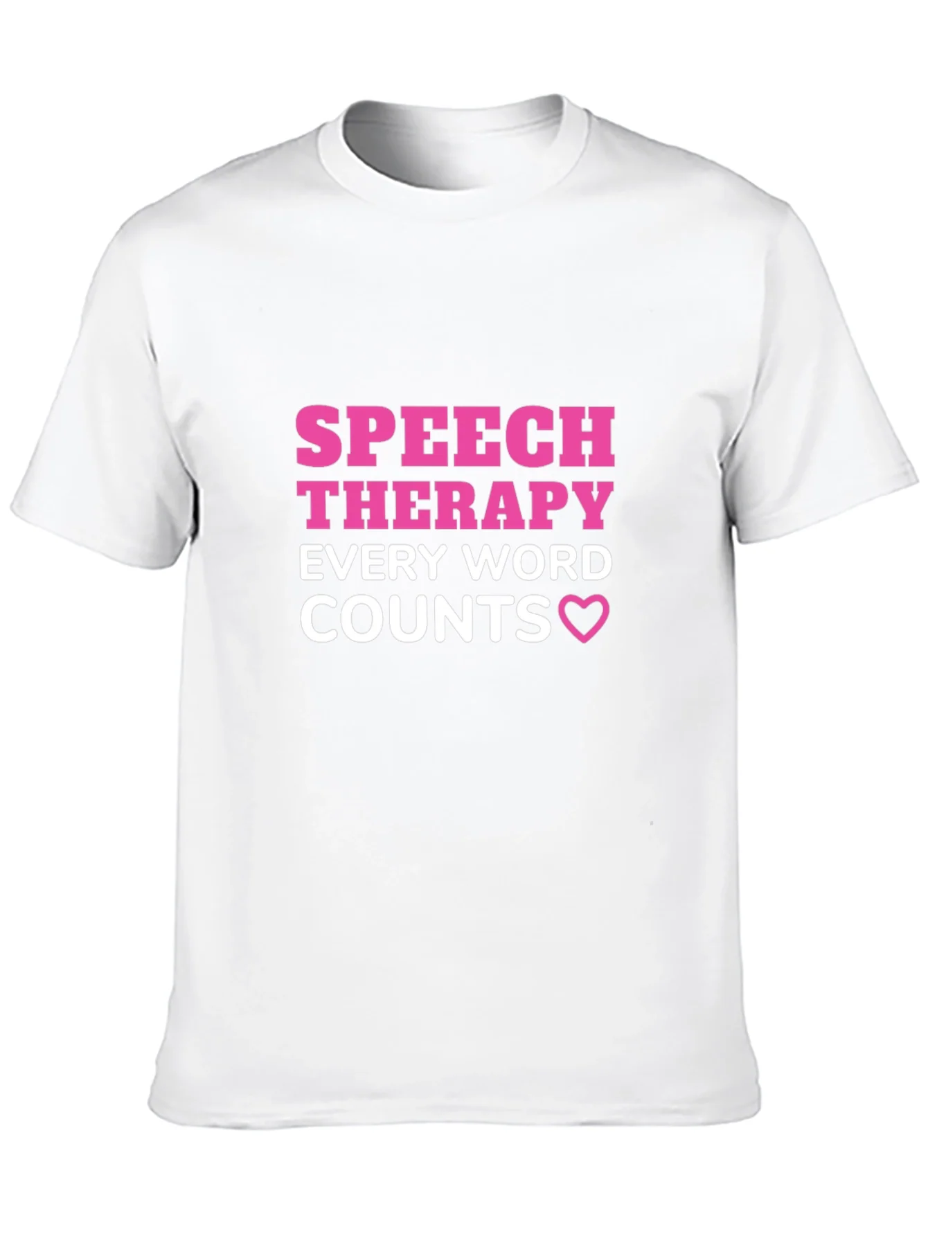 Speech Therapy Every Word Counts T-Shirt