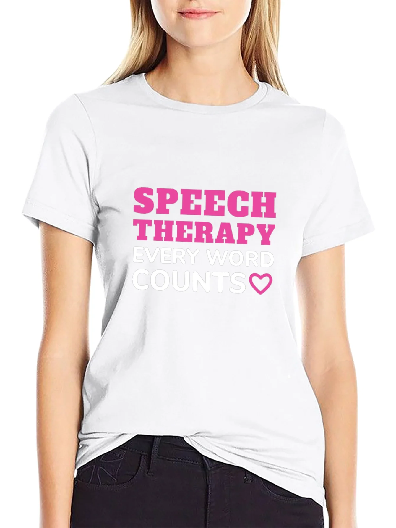 Speech Therapy Every Word Counts T-Shirt