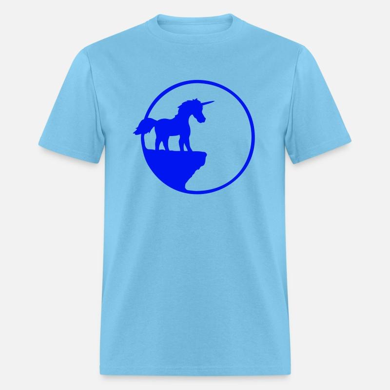 Unicorn Cliff Moon Mountain Night Sweet Silhouette