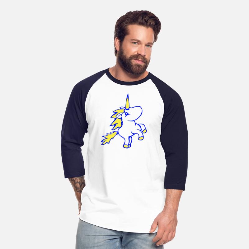 Unicorn jumps high Front legs cute Cartoon horse