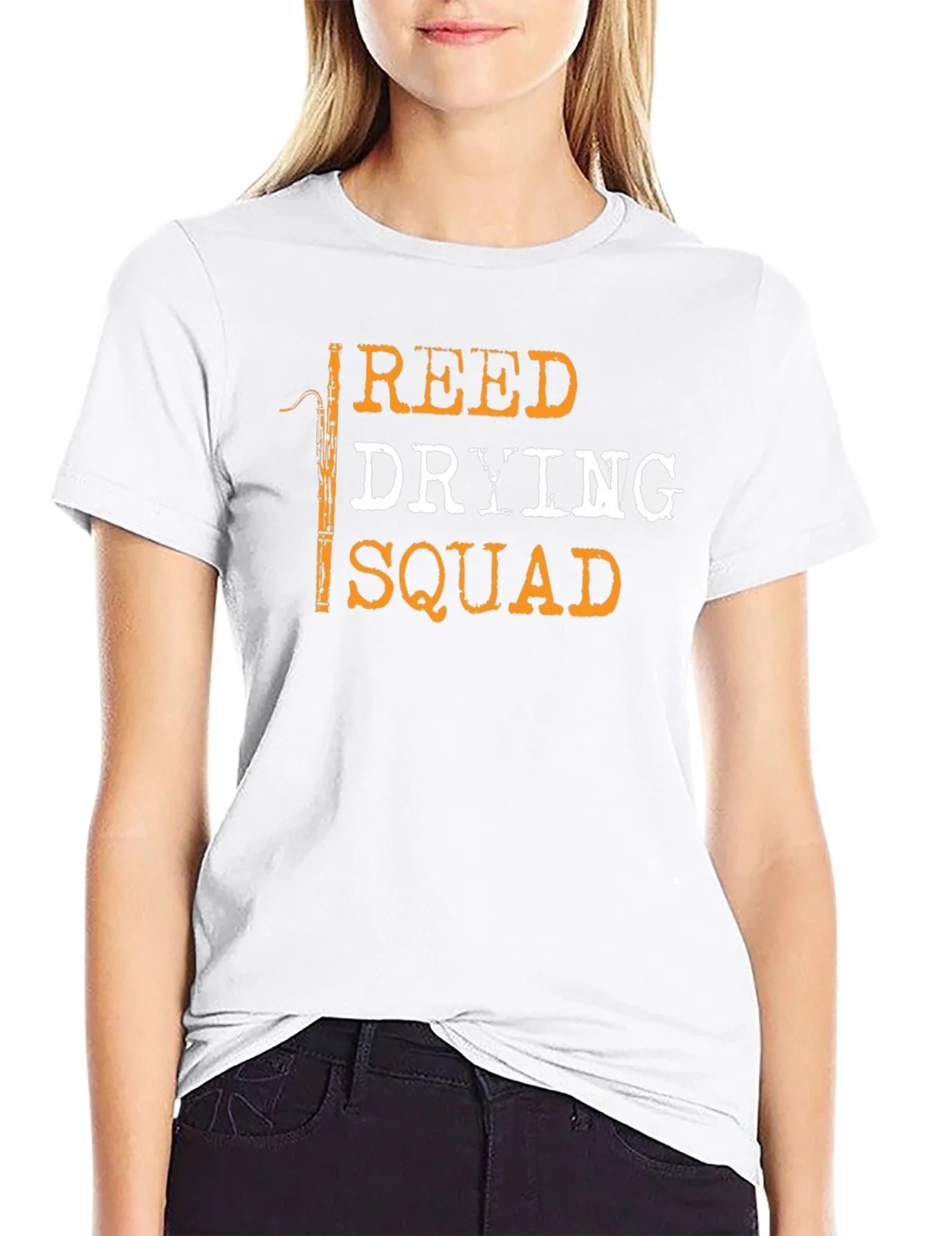 Reed Drying Squad Black Graphic Tee