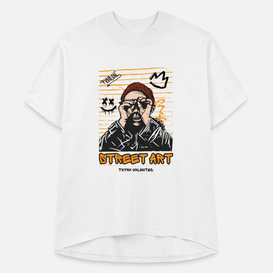 Urban Graffiti Vibe – Street Art Character Tee Des