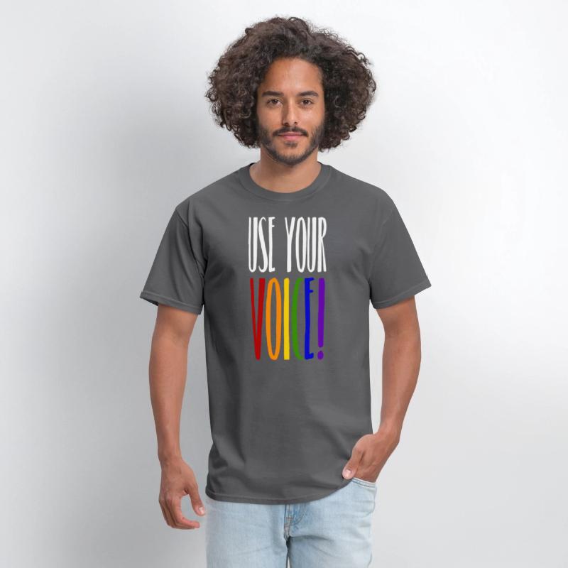 Use your voice! LGBTQ Gay Pride CSD Coming Out