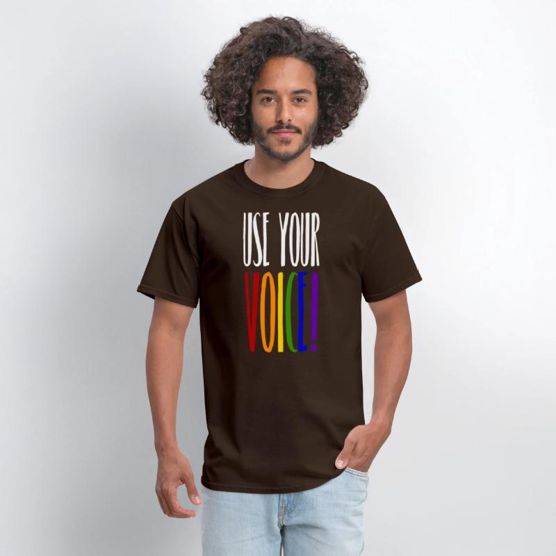 Use your voice! LGBTQ Gay Pride CSD Coming Out